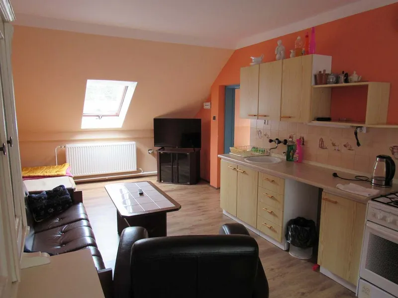 Obývák s kuchyní, apartmán 3
