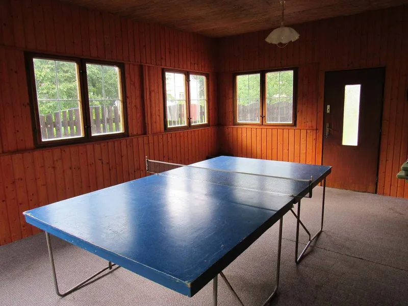 Herna se stolem na pingpong